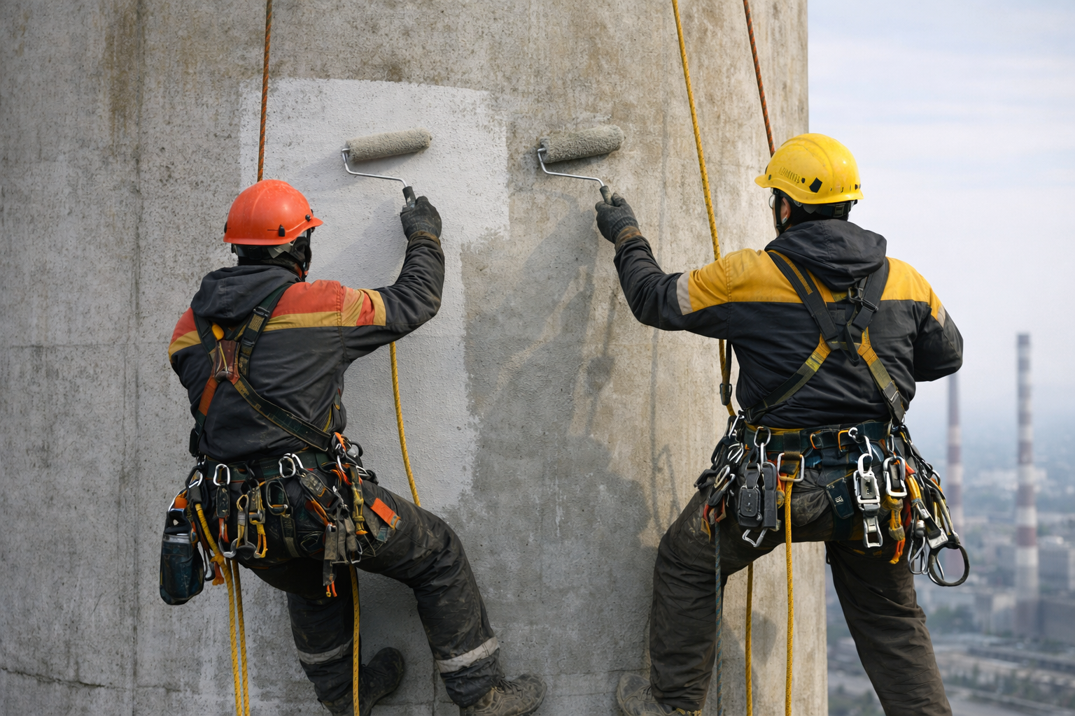 Work photo: Chimney stack repair & modernization